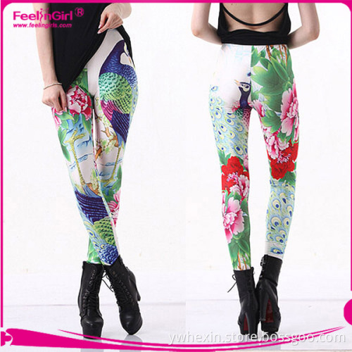 fashion ladies printed leggings sexy print leggings wholesale